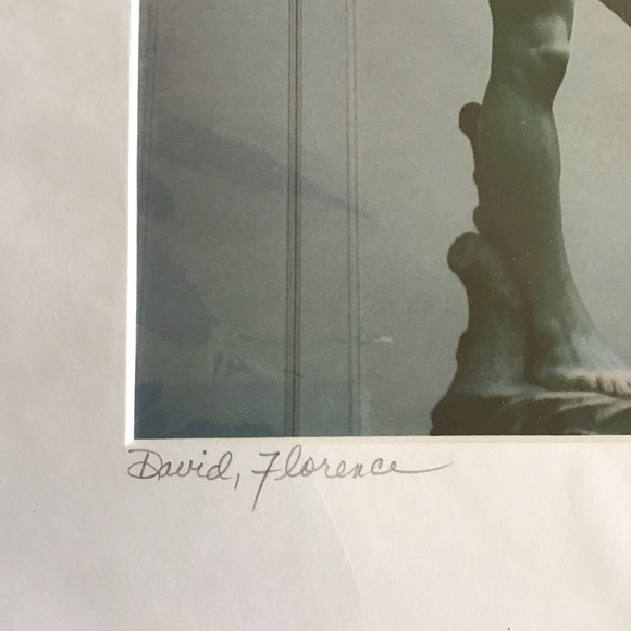 FINAL SALE Original Professional Photograph of Michelangelo David by Pamela Fall - Picture 2 of 5